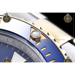 Submariner 41MM 126613LB 904L YG/SS Blue/Dot QF JH3235-FS