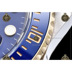 Submariner 41MM 126613LB 904L YG/SS Blue/Dot QF JH3235-FS