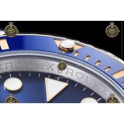 Submariner 41MM 126613LB 904L YG/SS Blue/Dot QF JH3235-FS
