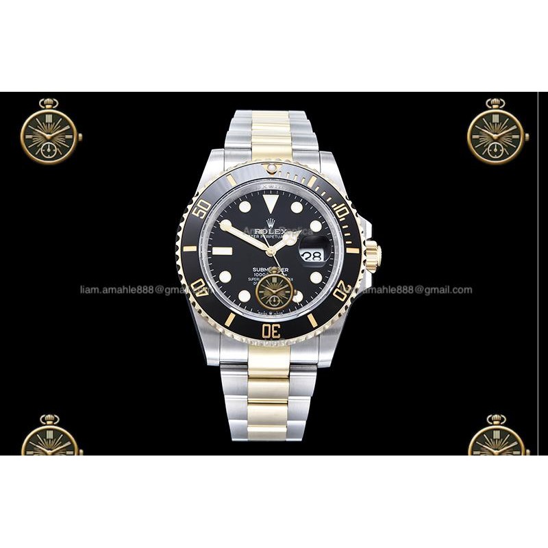 Submariner 41MM 126613LN 904 YG/SS Black/Dot QF JH3235-FS
