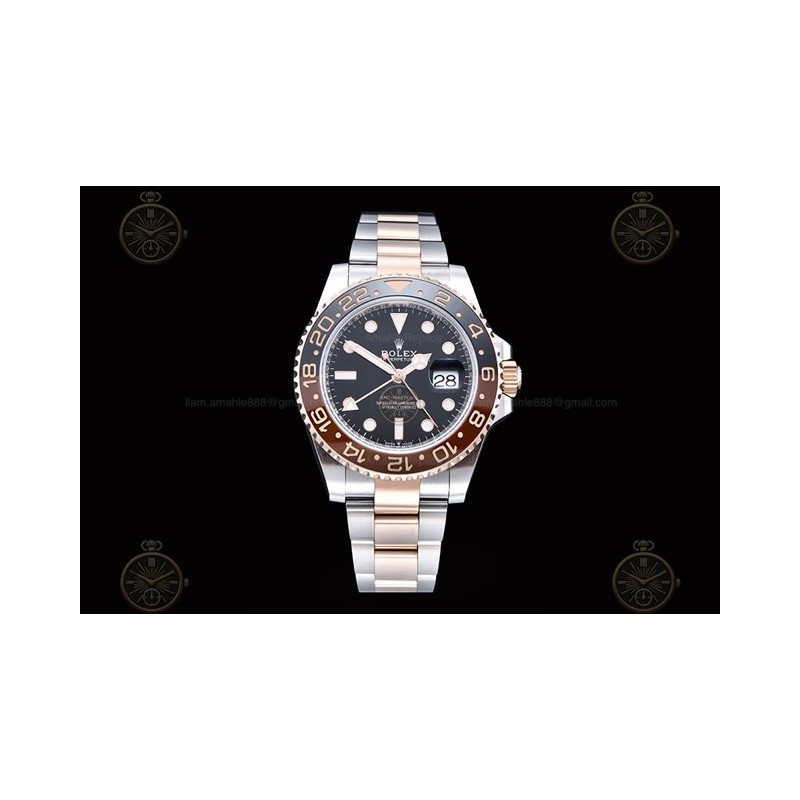 GMT-Master II 126711 904L Wtd RG/SS/CER/Oys Black/Dot ARF SH3285 CHS