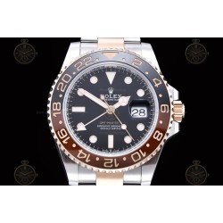 GMT-Master II 126711 904L Wtd RG/SS/CER/Oys Black/Dot ARF SH3285 CHS