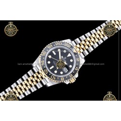 GMT-Master II 40MM 126713GRNR 904L Wtd YG/SS/CER/JUB Black/Dot QF QF3285-FS