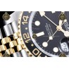 GMT-Master II 40MM 126713GRNR 904L Wtd YG/SS/CER/JUB Black/Dot QF QF3285-FS