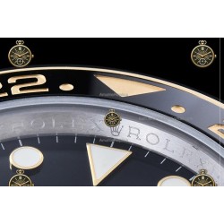 GMT-Master II 40MM 126713GRNR 904L Wtd YG/SS/CER/JUB Black/Dot QF QF3285-FS