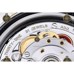 GMT-Master II 40MM 126713GRNR 904L Wtd YG/SS/CER/JUB Black/Dot QF QF3285-FS