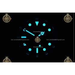 GMT-Master II 40MM 126713GRNR 904L Wtd YG/SS/CER/JUB Black/Dot QF QF3285-FS