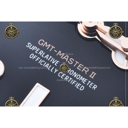 GMT-Master II 40MM 126711CHNR 904L Wtd RG/SS/CER/OYS Black/Dot QF QF3285-FS