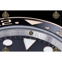 GMT-Master II 40MM 126711CHNR 904L Wtd RG/SS/CER/OYS Black/Dot QF QF3285-FS