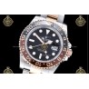 GMT-Master II 40MM 126711CHNR 904L Wtd RG/SS/CER/OYS Black/Dot QF QF3285-FS