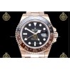 GMT-Master II 40MM 126715CHNR 904L Wtd RG/CER/OYS Black/Dot QF QF3285-FS