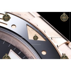 GMT-Master II 40MM 126715CHNR 904L Wtd RG/CER/OYS Black/Dot QF QF3285-FS