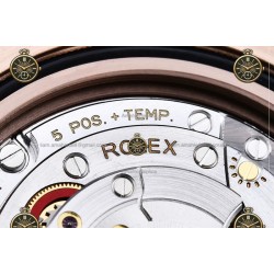 GMT-Master II 40MM 126715CHNR 904L Wtd RG/CER/OYS Black/Dot QF QF3285-FS