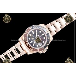 GMT-Master II 40MM 126715CHNR 904L Wtd RG/CER/OYS Tiger Iron/Cot QF QF3285-FS