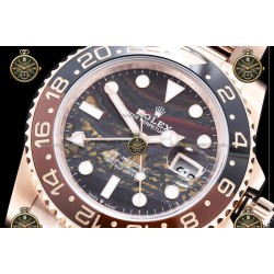 GMT-Master II 40MM 126715CHNR 904L Wtd RG/CER/OYS Tiger Iron/Cot QF QF3285-FS