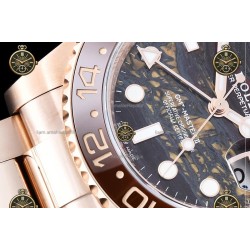 GMT-Master II 40MM 126715CHNR 904L Wtd RG/CER/OYS Tiger Iron/Cot QF QF3285-FS