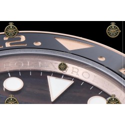 GMT-Master II 40MM 126715CHNR 904L Wtd RG/CER/OYS Tiger Iron/Cot QF QF3285-FS