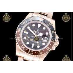 GMT-Master II 40MM 126715CHNR 904L Wtd RG/CER/OYS Tiger Iron/Cot QF QF3285-FS