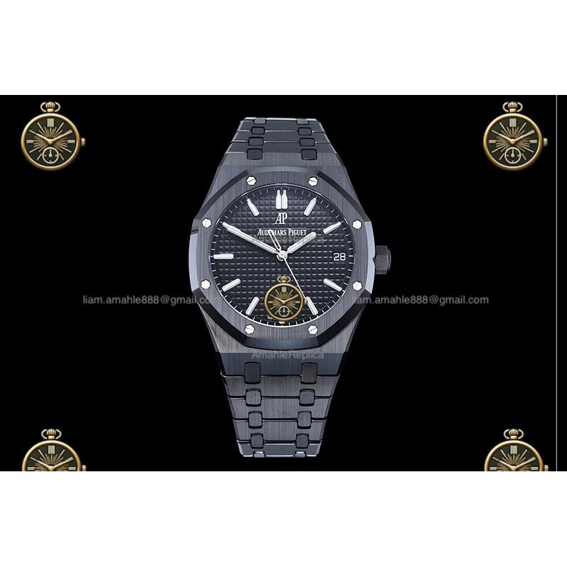 Royal Oak Ina & Co 15500 CER/CER Black/Stk ZF A4302-FS