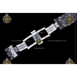 Royal Oak Ina & Co 15500 CER/CER Black/Stk ZF A4302-FS