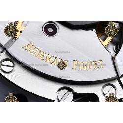 Royal Oak Ina & Co 15500 CER/CER Black/Stk ZF A4302-FS