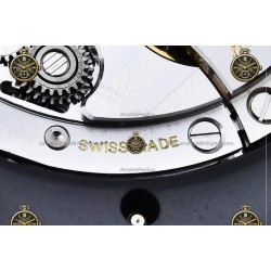 Royal Oak Ina & Co 15500 CER/CER Black/Stk ZF A4302-FS