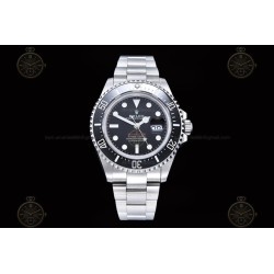 SeaDweller 126600 43mm 904L SS/SS/CER Black/Dot GMF VR3235