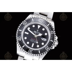 SeaDweller 126600 43mm 904L SS/SS/CER Black/Dot GMF VR3235