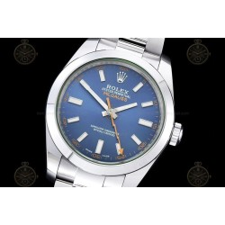 Milgauss 116400GV 904L SS Blue/Stk VSF VS3131