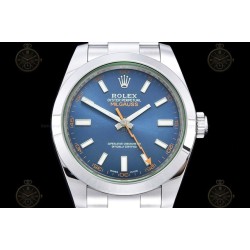 Milgauss 116400GV 904L SS Blue/Stk VSF VS3131