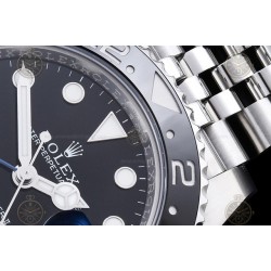 GMT-Master II 126710BLNR 904L SS/CER/Jub Black/Dot ZF SH3285