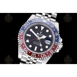 GMT-Master II 126710BLRO 904L SS/CER/Jub Black/Dot ZF SH3285