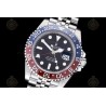 GMT-Master II 126710BLRO 904L SS/CER/Jub Black/Dot ZF SH3285