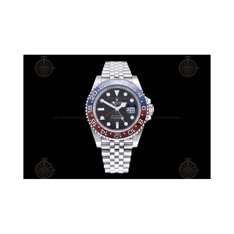 GMT-Master II 126710BLRO 904L SS/CER/Jub Black/Dot ZF SH3285