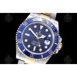 Submariner 126613LB 904L YG-SS/CER Blue/Dot EWE A3235