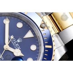 Submariner 126613LB 904L YG-SS/CER Blue/Dot EWE A3235