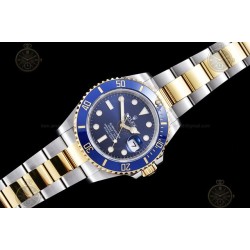 Submariner 126613LB 904L YG-SS/CER Blue/Dot EWE A3235