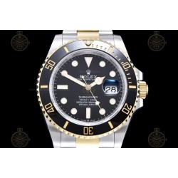 Submariner 126613LB 904L YG-SS/CER Black/Dot EWE A3235