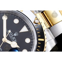 Submariner 126613LB 904L YG-SS/CER Black/Dot EWE A3235