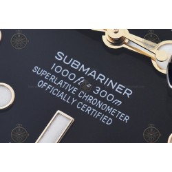 Submariner 126613LB 904L YG-SS/CER Black/Dot EWE A3235