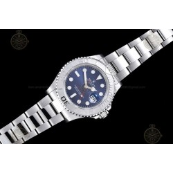 YachtMaster 40mm 126622 904L SS/SS Blue/Dot EWE A3235