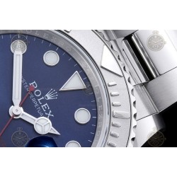 YachtMaster 40mm 126622 904L SS/SS Blue/Dot EWE A3235