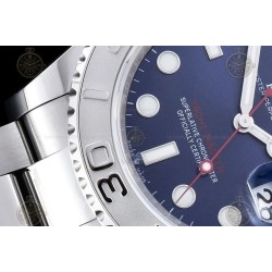 YachtMaster 40mm 126622 904L SS/SS Blue/Dot EWE A3235