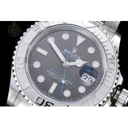 YachtMaster 40mm 126622 904L SS/SS Grey/Dot EWE A3235