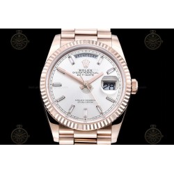 Day-Date 36mm Wtd 904L RG/Flt/Pres Rose Gold/B.Dia QF VR3255