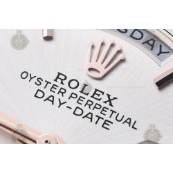 Day-Date 36mm Wtd 904L RG/Flt/Pres Rose Gold/Stk QF VR3255