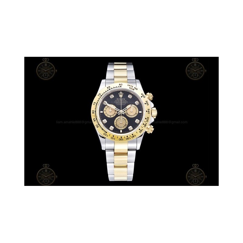 Daytona 126503 YG/SS Black/Gold/Dia ESF A4131