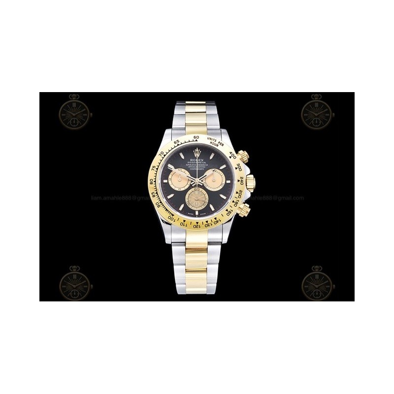 Daytona 126503 YG/SS Black/Gold/Stk ESF A4131