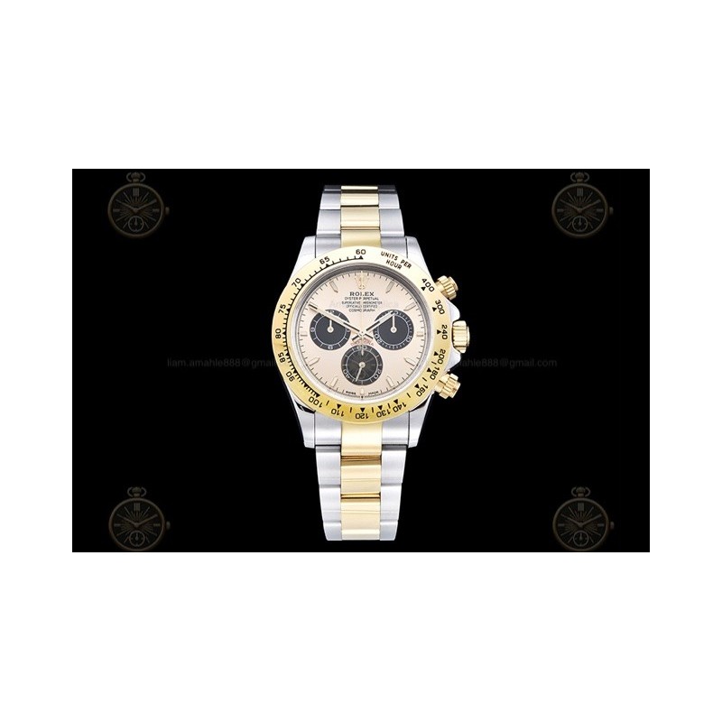 Daytona 126503 YG/SS Gold/Black/Stk ESF A4131