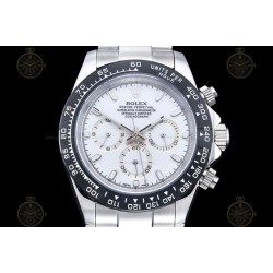 Daytona 126509 SS/SS/CER White/Stk GDF A3836